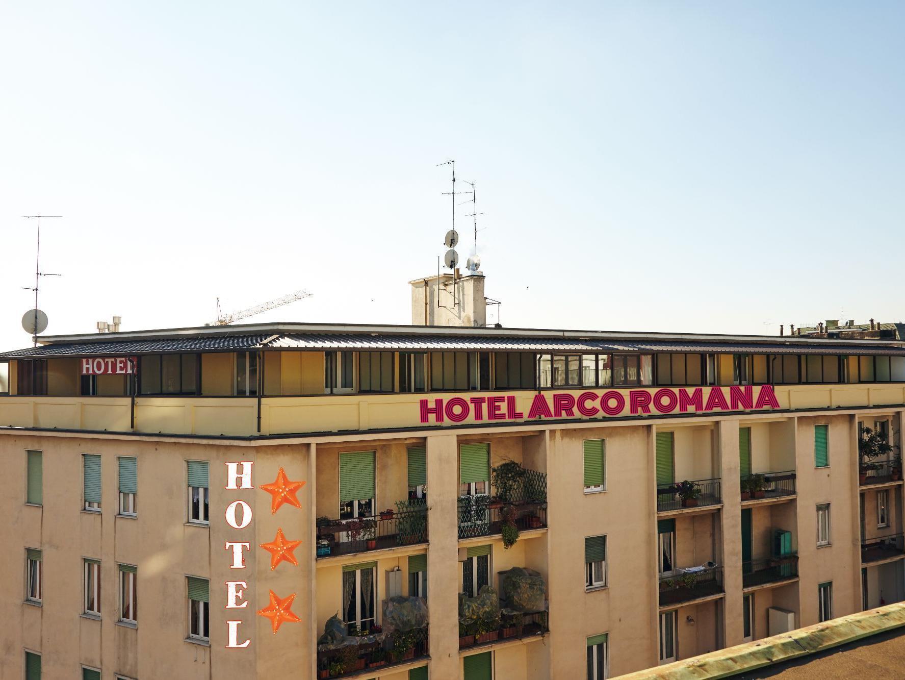 Hotel Arco Romana Milán Exteriér fotografie